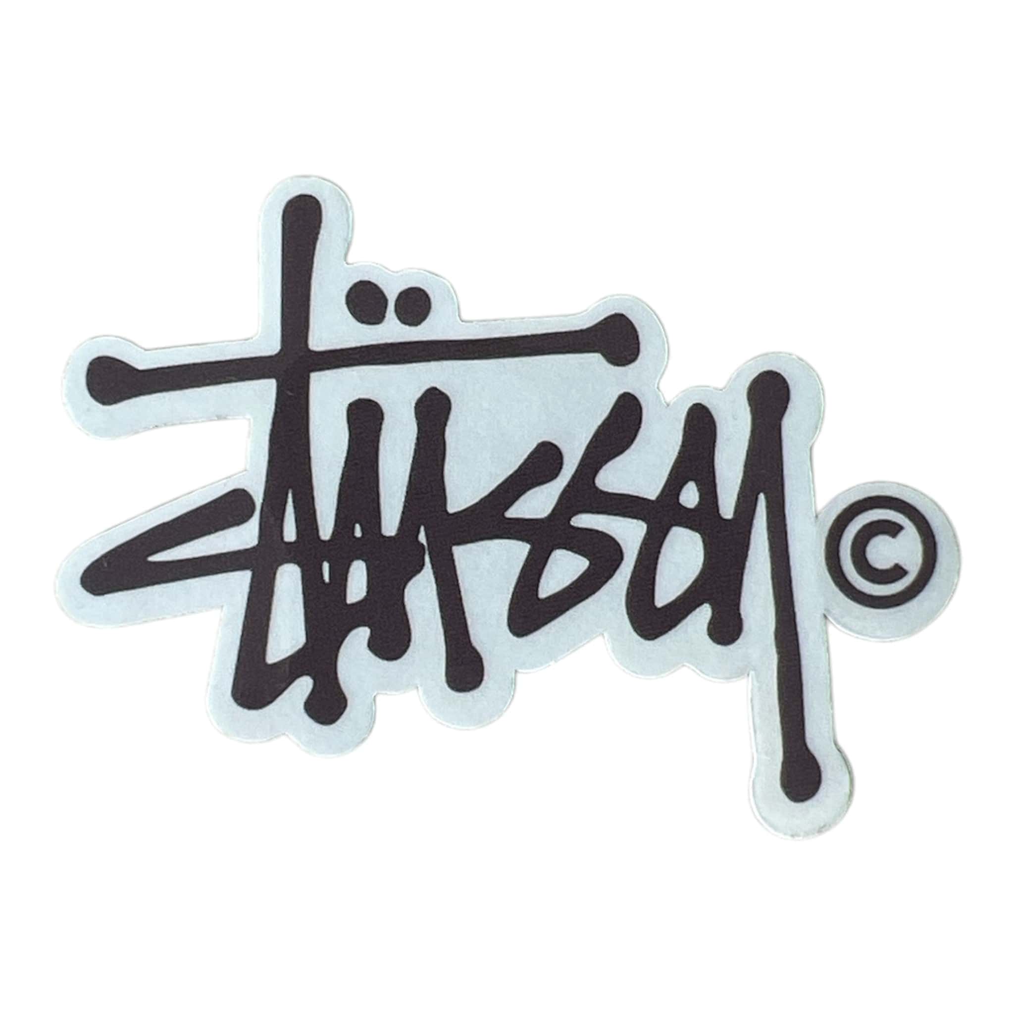 Stussy Mini Deep Purple Script Sticker