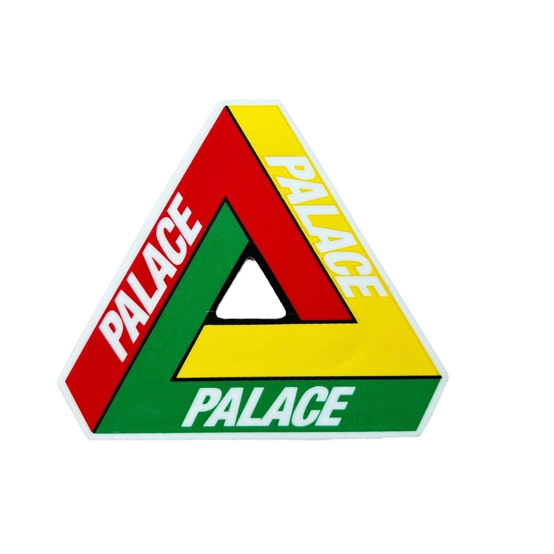 Palace Tri-Ferg Red/Green/Yellow Sticker