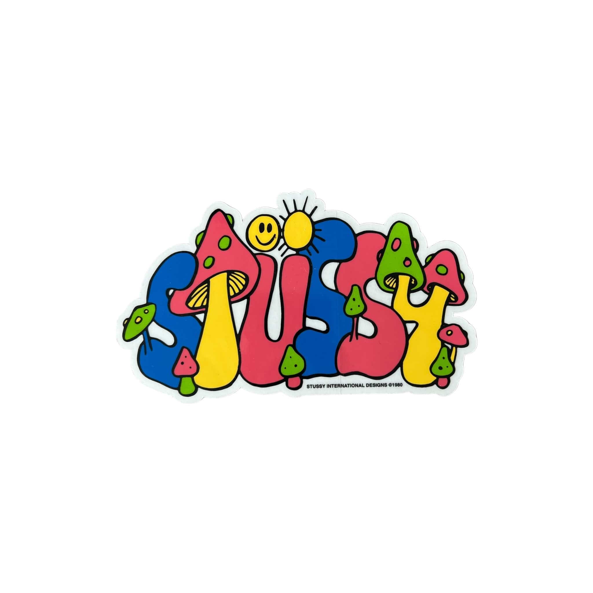 Stussy Shrooms Sticker