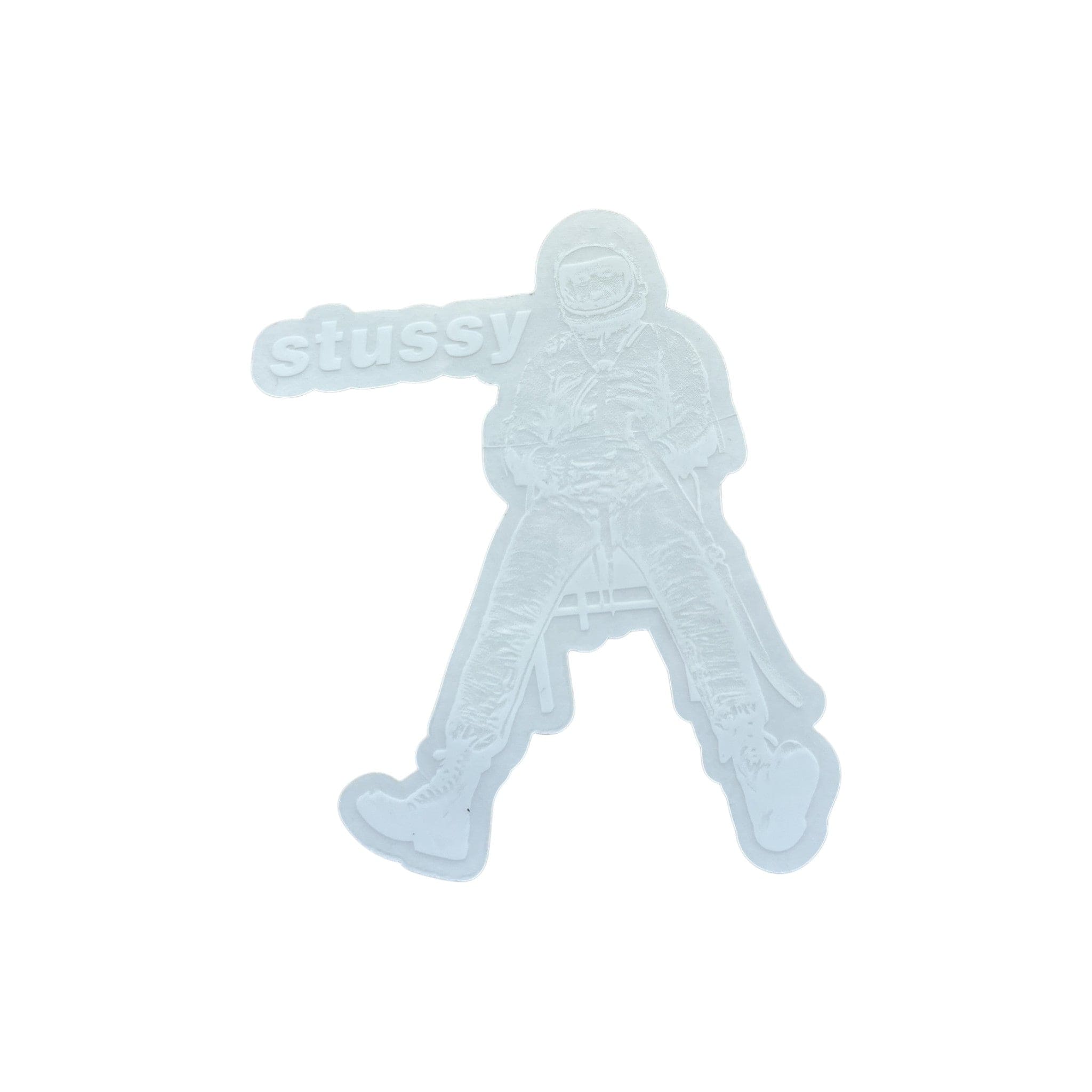 Stussy Astronaut Sticker White